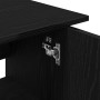 Soporte para acuario de madera de roble negro 101x41x58 cm de , Soportes para acuarios - Ref: Foro24-862156, Precio: 110,74 €...