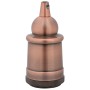 Portalámparas 2 uds bronce rojo E27 de , Accesorios de iluminación - Ref: Foro24-4106539, Precio: 21,20 €, Descuento: %