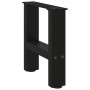 Patas de mesa de centro negro 2uds acero 30x(30-31) cm de , Patas para mesas - Ref: Foro24-4013252, Precio: 49,15 €, Descuent...
