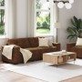 Conjunto de sofá de 2 piezas con cojines de cuero sintético marrón de , Sofás - Ref: Foro24-3324719, Precio: 517,07 €, Descue...