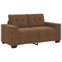 Conjunto de sofá de 2 piezas con cojines de cuero sintético marrón de , Sofás - Ref: Foro24-3324719, Precio: 517,07 €, Descue...