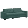 Conjunto de Sofá de 2 Piezas con Cojines en Terciopelo Verde Oscuro de , Sofás - Ref: Foro24-3324723, Precio: 470,98 €, Descu...