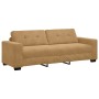 Conjunto de Sofá de 2 Piezas con Cojines de Terciopelo Marrón de , Sofás - Ref: Foro24-3324728, Precio: 470,98 €, Descuento: %