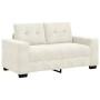 Conjunto de Sofá de 2 Piezas con Cojines Velvet Crema de , Sofás - Ref: Foro24-3324729, Precio: 481,51 €, Descuento: %