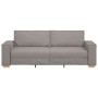 Sofá de 3 plazas Taupe 180 cm Tela de , Sofás - Ref: Foro24-4104996, Precio: 261,61 €, Descuento: %