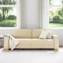 Sofá de 3 plazas Crema de 180 cm en tela de , Sofás - Ref: Foro24-4104997, Precio: 261,98 €, Descuento: %