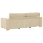 Sofá de 3 plazas Crema de 180 cm en tela de , Sofás - Ref: Foro24-4104997, Precio: 261,98 €, Descuento: %