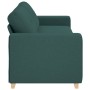 Sofá de 3 plazas Verde Oscuro 180 cm Tela de , Sofás - Ref: Foro24-4105093, Precio: 261,43 €, Descuento: %