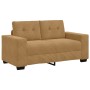 Sofá Loveseat Marrón de Terciopelo de 120 cm de de , Sofás - Ref: Foro24-4105117, Precio: 213,69 €, Descuento: %