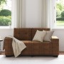 Sofá Loveseat Marrón 120 cm de Piel Sintética de , Sofás - Ref: Foro24-4105120, Precio: 232,55 €, Descuento: %
