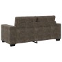Sofá Loveseat Gris Oscuro de 140 cm en Cuero Sintético de , Sofás - Ref: Foro24-4105133, Precio: 243,49 €, Descuento: %