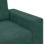 Sofá de 3 plazas Verde Oscuro 180 cm Terciopelo de , Sofás - Ref: Foro24-4105136, Precio: 256,87 €, Descuento: %