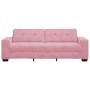 Sofá de 3 plazas Rosa 180 cm de Terciopelo de , Sofás - Ref: Foro24-4105137, Precio: 266,07 €, Descuento: %
