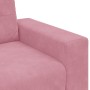 Sofá de 3 plazas Rosa 180 cm de Terciopelo de , Sofás - Ref: Foro24-4105137, Precio: 266,07 €, Descuento: %