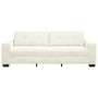 Sofá de 3 plazas en crema de 180 cm de terciopelo de , Sofás - Ref: Foro24-4105142, Precio: 260,14 €, Descuento: %