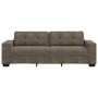 Sofá de 3 plazas Gris Oscuro 180 cm de Cuero Sintético de , Sofás - Ref: Foro24-4105145, Precio: 284,51 €, Descuento: %