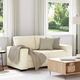 Sofá de 2 plazas 120 cm de lino de , Sofás - Ref: Foro24-4105165, Precio: 229,59 €, Descuento: %