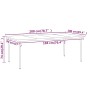 Juego de comedor para jardín 7 piezas negro de , Conjuntos de jardín - Ref: Foro24-3099593, Precio: 392,21 €, Descuento: %