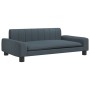 Sofá para niños de tela gris oscuro 90x53x30 cm de , Mobiliario para bebés y niños pequeños - Ref: Foro24-3196259, Precio: 97...
