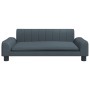 Sofá para niños de tela gris oscuro 90x53x30 cm de , Mobiliario para bebés y niños pequeños - Ref: Foro24-3196259, Precio: 97...