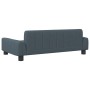 Sofá para niños de tela gris oscuro 90x53x30 cm de , Mobiliario para bebés y niños pequeños - Ref: Foro24-3196259, Precio: 97...