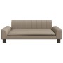 Sofá para niños de cuero sintético capuchino 90x53x30 cm de , Mobiliario para bebés y niños pequeños - Ref: Foro24-3196267, P...