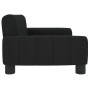 Sofá para niños de tela negro 70x45x30 cm de , Mobiliario para bebés y niños pequeños - Ref: Foro24-3196273, Precio: 78,84 €,...