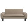 Sofá para niños de cuero sintético capuchino 70x45x30 cm de , Mobiliario para bebés y niños pequeños - Ref: Foro24-3196278, P...