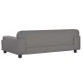 Sofá para niños de cuero sintético gris 90x53x30 cm de , Mobiliario para bebés y niños pequeños - Ref: Foro24-3196290, Precio...