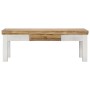 Mesa de centro madera maciza de mango 110x50x40 cm en Mesas de centro | Comprar online en Foru.es