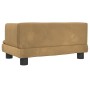 Sofá para niños de terciopelo marrón 60x40x30 cm de , Mobiliario para bebés y niños pequeños - Ref: Foro24-3196322, Precio: 6...