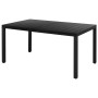 Set de comedor de jardín de 5 piezas PVC ratán negro de , Conjuntos de jardín - Ref: Foro24-3060102, Precio: 479,06 €, Descue...