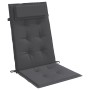 Cojines de silla respaldo alto 6 uds tela Oxford gris antracita de , Cojines para sillas y sofás - Ref: Foro24-361876, Precio...