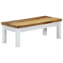 Mesa de centro madera maciza de mango 110x50x40 cm en Mesas de centro | Comprar online en Foru.es