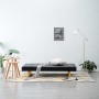Sofá cama de cuero sintético negro de , Sofás - Ref: Foro24-247026, Precio: 280,07 €, Descuento: %