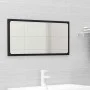 2-teiliges Badezimmermöbelset aus schwarzem Sperrholz von vidaXL, Badezimmermöbel - Ref: Foro24-804882, Preis: 66,24 €, Rabat...