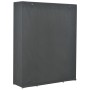 Armario de tela gris 135x40x170 cm de , Armarios roperos - Ref: Foro24-248197, Precio: 164,11 €, Descuento: %