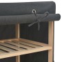 Armario de tela gris 135x40x170 cm de , Armarios roperos - Ref: Foro24-248197, Precio: 164,11 €, Descuento: %