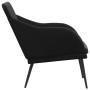 Banco de terciopelo negro 110x76x80 cm de , Bancos - Ref: Foro24-351469, Precio: 145,35 €, Descuento: %