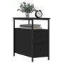 Mesita de noche madera de ingeniería negro 30x60x60 cm de , Mesitas de noche - Ref: Foro24-826063, Precio: 64,80 €, Descuento: %