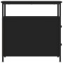 Mesita de noche madera de ingeniería negro 30x60x60 cm de , Mesitas de noche - Ref: Foro24-826063, Precio: 64,80 €, Descuento: %