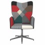 Silla de relax de tela patchwork de , Sillones - Ref: Foro24-328201, Precio: 121,08 €, Descuento: %