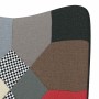 Silla de relax de tela patchwork de , Sillones - Ref: Foro24-328201, Precio: 121,08 €, Descuento: %