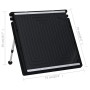 Panel calefactor solar para piscina 75x75 cm de vidaXL, Climatizadores de piscina - Ref: Foro24-313987, Precio: 186,41 €, Des...