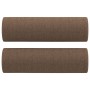 Sofá de 3 plazas con cojines tela marrón 180 cm de , Sofás - Ref: Foro24-3200856, Precio: 349,59 €, Descuento: %