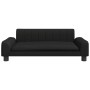 Cama para perros de cuero sintético negra 90x53x30 cm de , Camas para perros - Ref: Foro24-171852, Precio: 97,94 €, Descuento: %