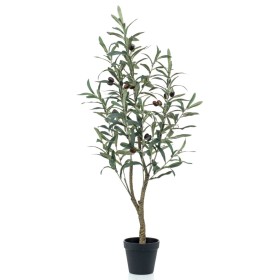 Emerald Olivo artificial en maceta de plástico 90 cm de Emerald, Flora artificial - Ref: Foro24-435921, Precio: 63,00 €, Desc...