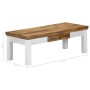 Mesa de centro madera maciza de mango 110x50x40 cm en Mesas de centro | Comprar online en Foru.es