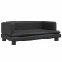 Cama para perros de cuero sintético negra 80x45x30 cm de , Camas para perros - Ref: Foro24-171901, Precio: 84,85 €, Descuento: %