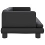 Cama para perros de cuero sintético negra 80x45x30 cm de , Camas para perros - Ref: Foro24-171901, Precio: 84,85 €, Descuento: %